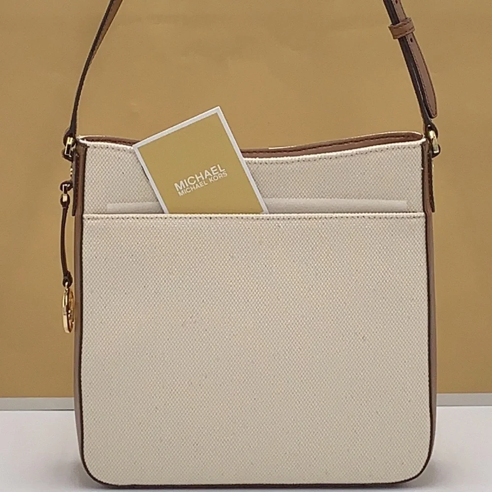 MICHAEL KORS JET SET TRAVEL LARGE MESSENGER CROSSBODY LUGGAGE MULTI COLOR - Picture 9 of 16